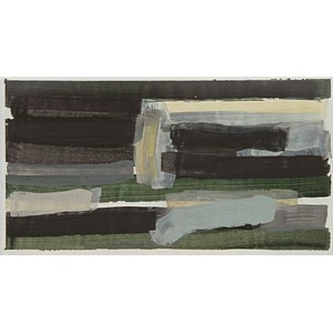 o.T. 2012 11,8 x 22 cm - Acryl/Gouache auf Papier